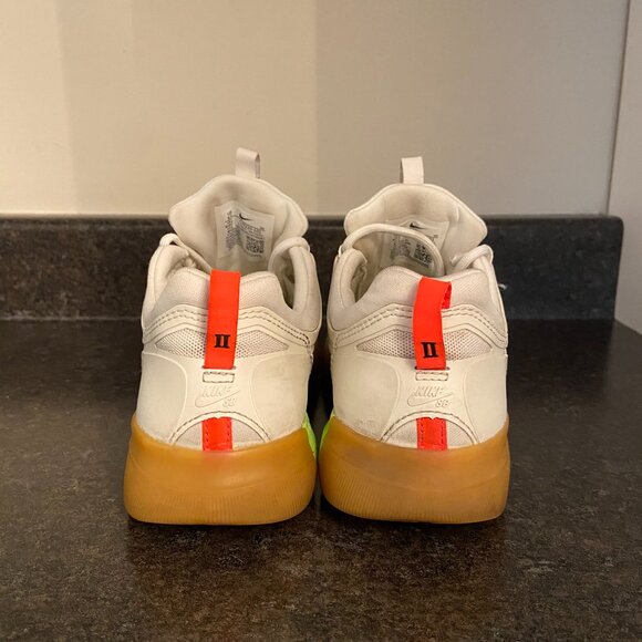 Nike SB Nyjah Free 2.0 'Summit White/Black' - Size 5.5 - Picture 5 of 9